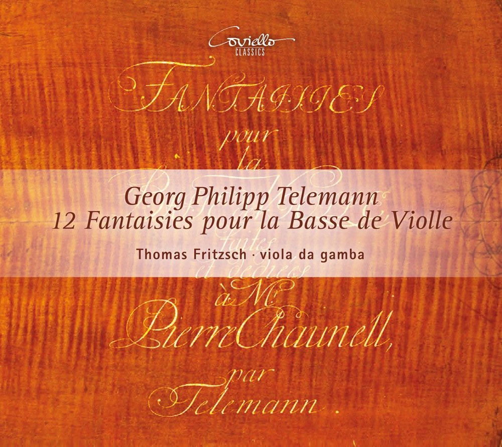 Georg Philipp Telemann: 12 Fantasies for Viola da Gamba solo TWV 40:26-37