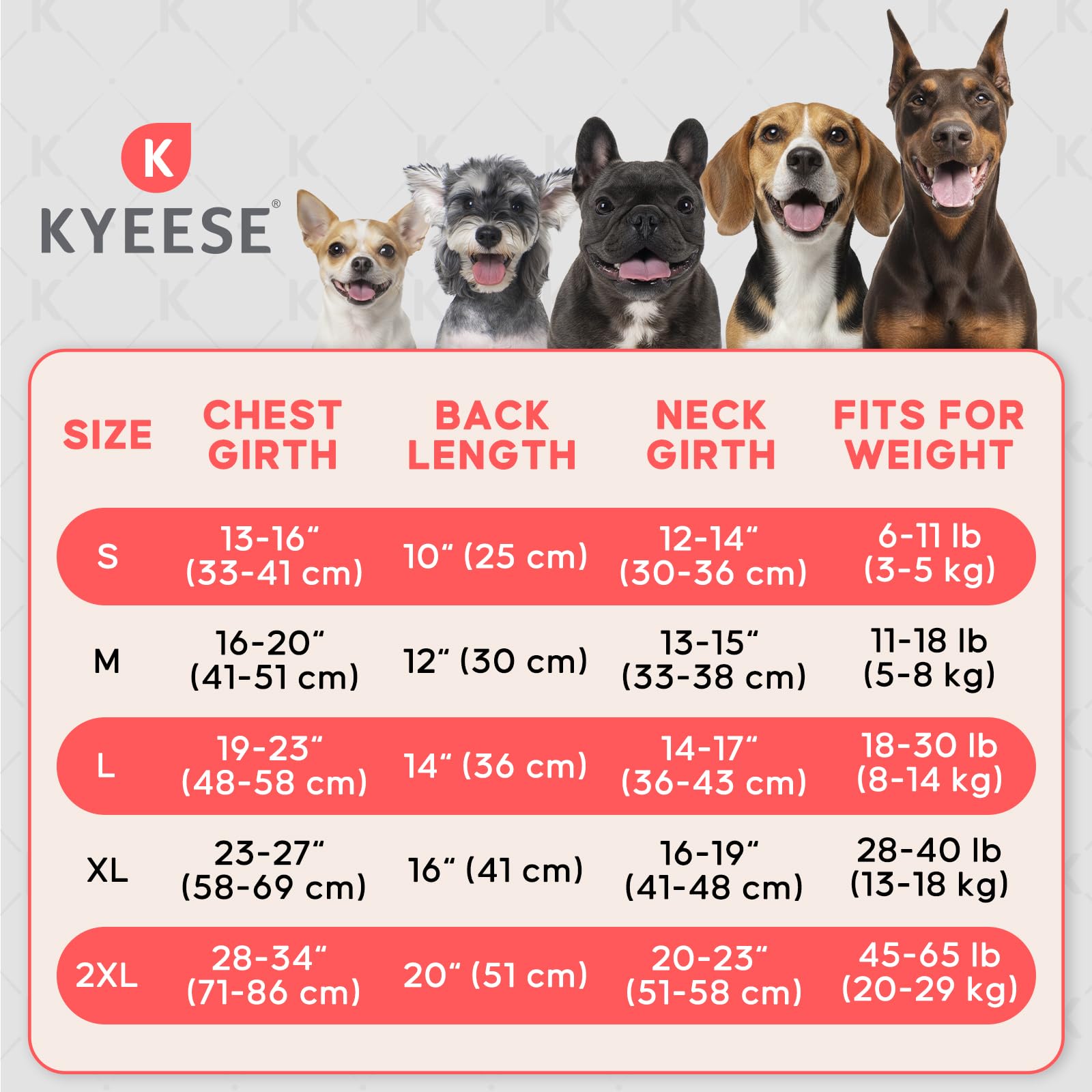 KYEESE Gilet rafraîchissant léger pour chien avec bretelles réglables - Chemise rafraîchissante en maille avec anneau en D - Protection UV et bande réfléchissante - T-shirt pour animal domestique