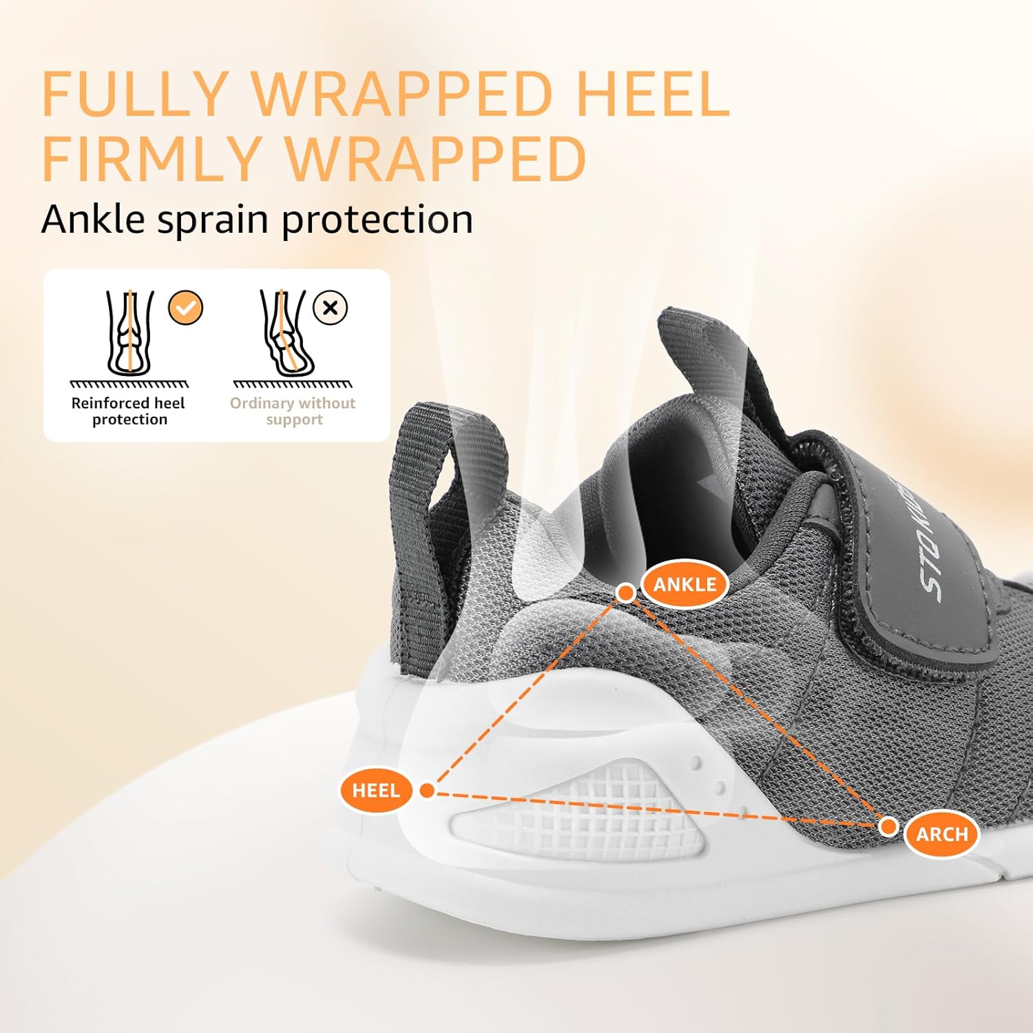 Baby Shoes Wide Toe Box Infant Boy Girl First Walker Shoe Toddler Crib Barefoot Sneakers Non-Slip Sole Soft Breathable Mesh Lightweight Walking Indoor Newborn Chubby Babies 6 9 12 18 24 Months