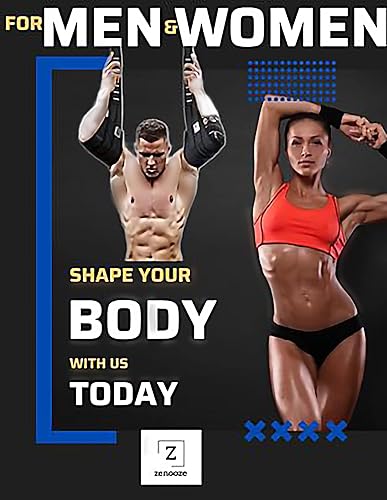 Miniatura 8 de Zenooze Adjustable Ab Straps Hanging Abdominal Slings, Hanging Ab Straps For Fitness Workout Equipment, Supports 350lbs - Ab Straps For Pull Up Bar