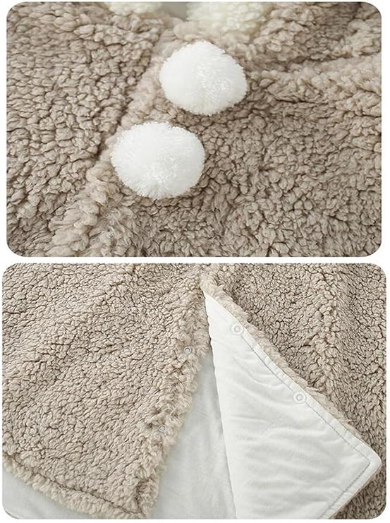 Leuke cape met capuchon baby jongens meisjes hoodie wol zachte poncho Leuke cape met capuchon baby jongens meisjes hoodie wol zachte poncho
