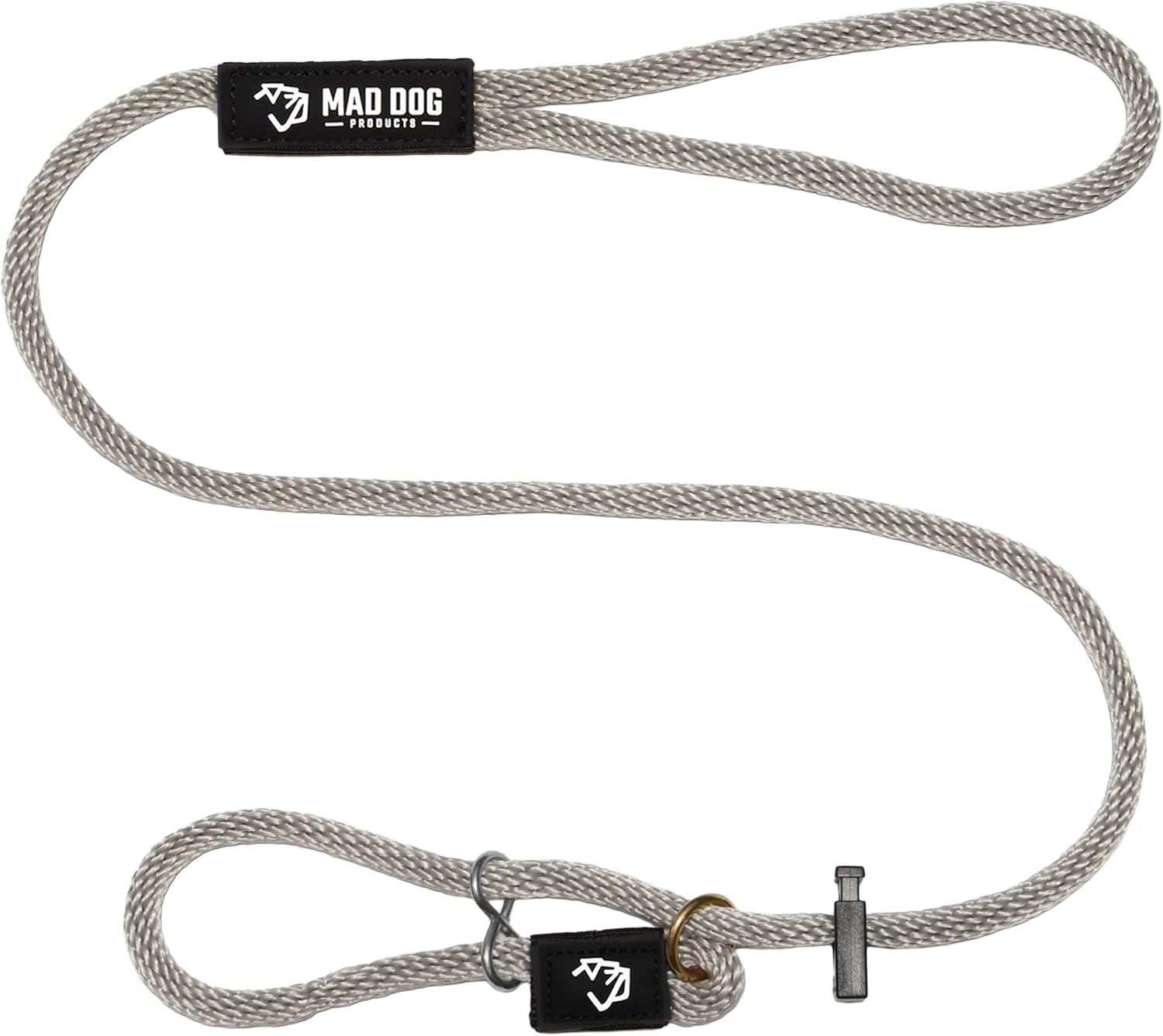 Mad Dog Products Easy Leader Dog Leash 1/2" x 10' Yellow Signature Rope - Made in USA