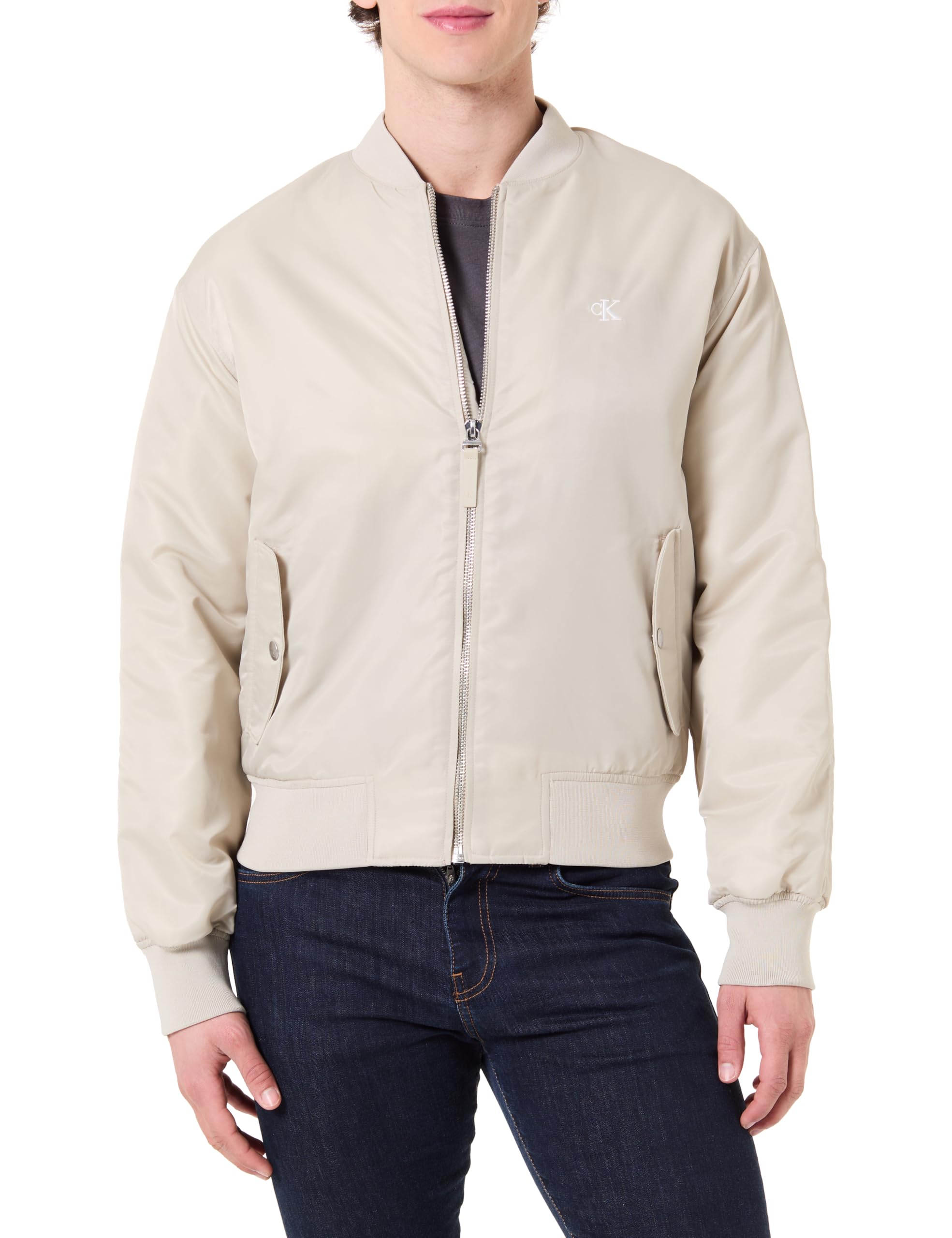 Calvin Klein Herren Bomberjacke Hero mit Reißverschluss