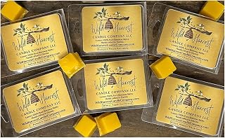 Mix or Match Scents, 2-Pack, Pure Beeswax Melts for Warmers, Wild Harvest Candle Company, 3 oz Beeswax Tarts Cubes, Hand Poured Made in USA, Multi Pack, Phthalate Free
