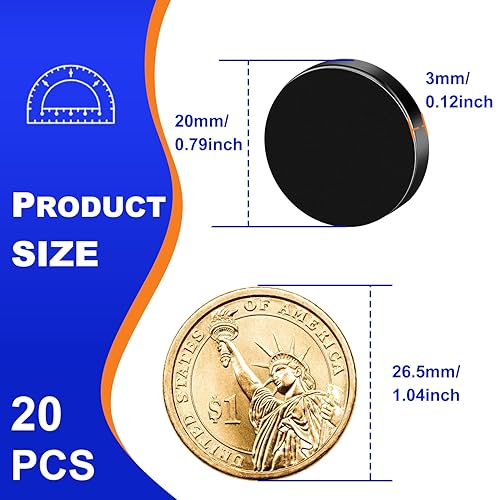 Miniatura 8 de VSKIZ 120 imanes pequeños, imanes de tierras raras de 0.394 x 0.079 in, pequeños imanes de neodimio para nevera para manualidades, pequeños imanes