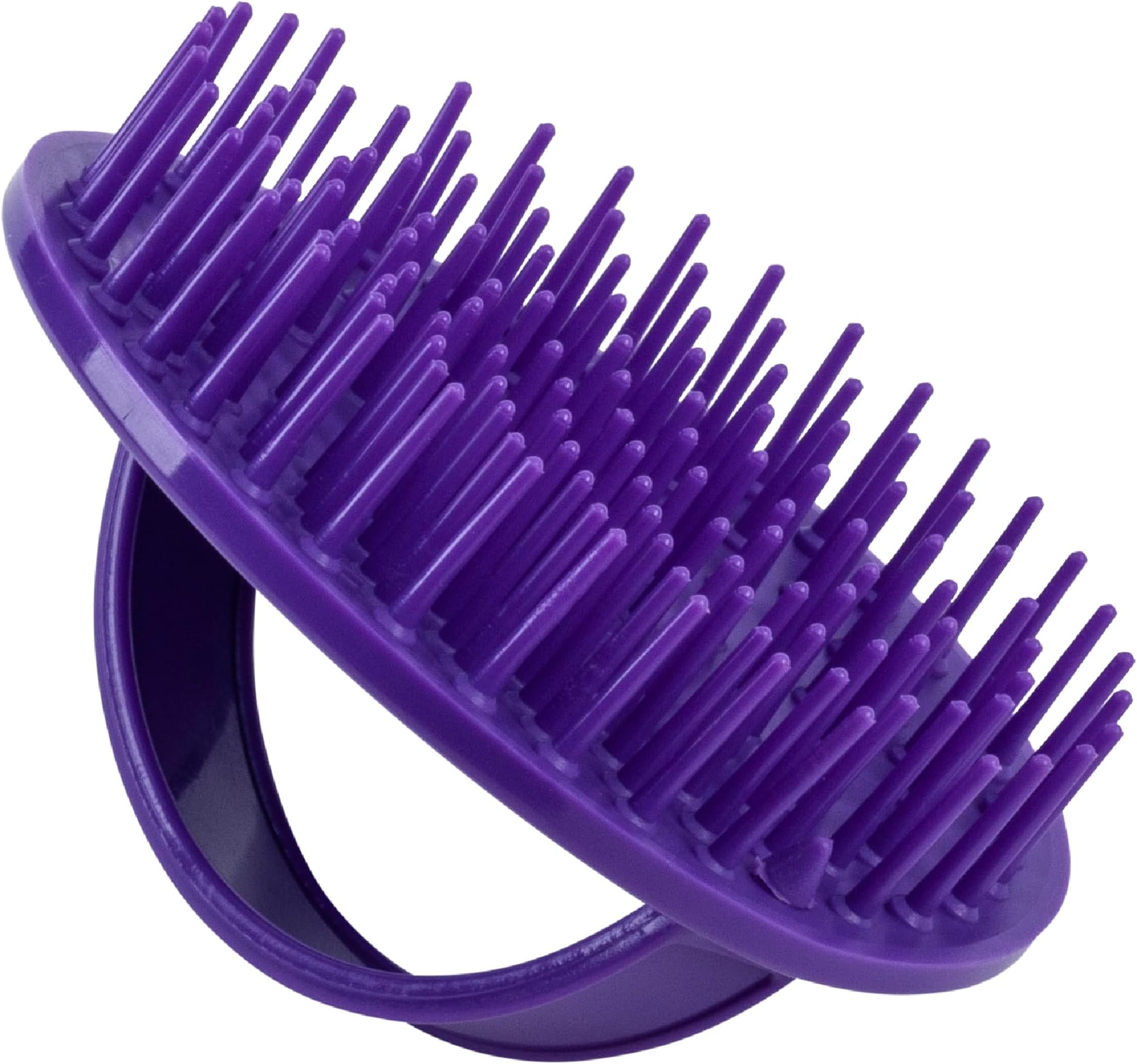 Denman Mini Shower Brush for Wet Detangling, Scalp Massage, Curl Definition & Product Distribution – 4‑in‑1 Shower Brush for Women and Men