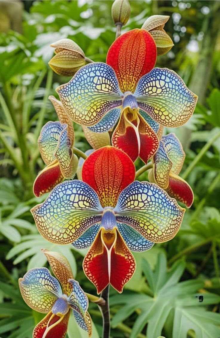 Stupefacente Cymbidium Orchid, Perenne - Giardini e Balconi, Adatta ai principianti-10bulbi-G