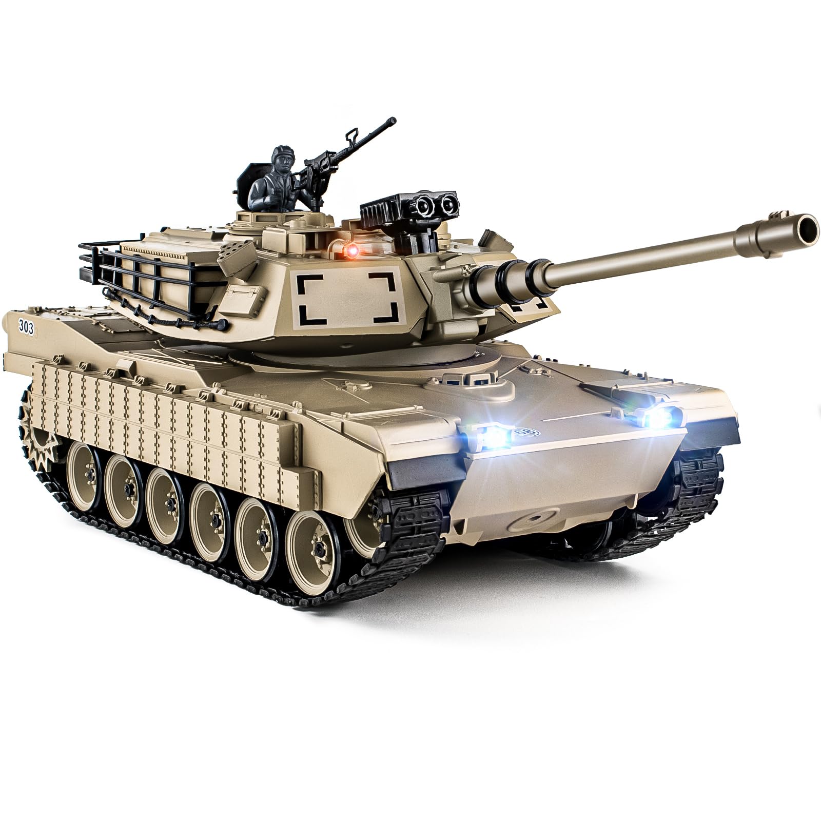Amazon.com: Supdex 1/18 M1A2 Abrams RC Tank, 2.4G Remote Control
