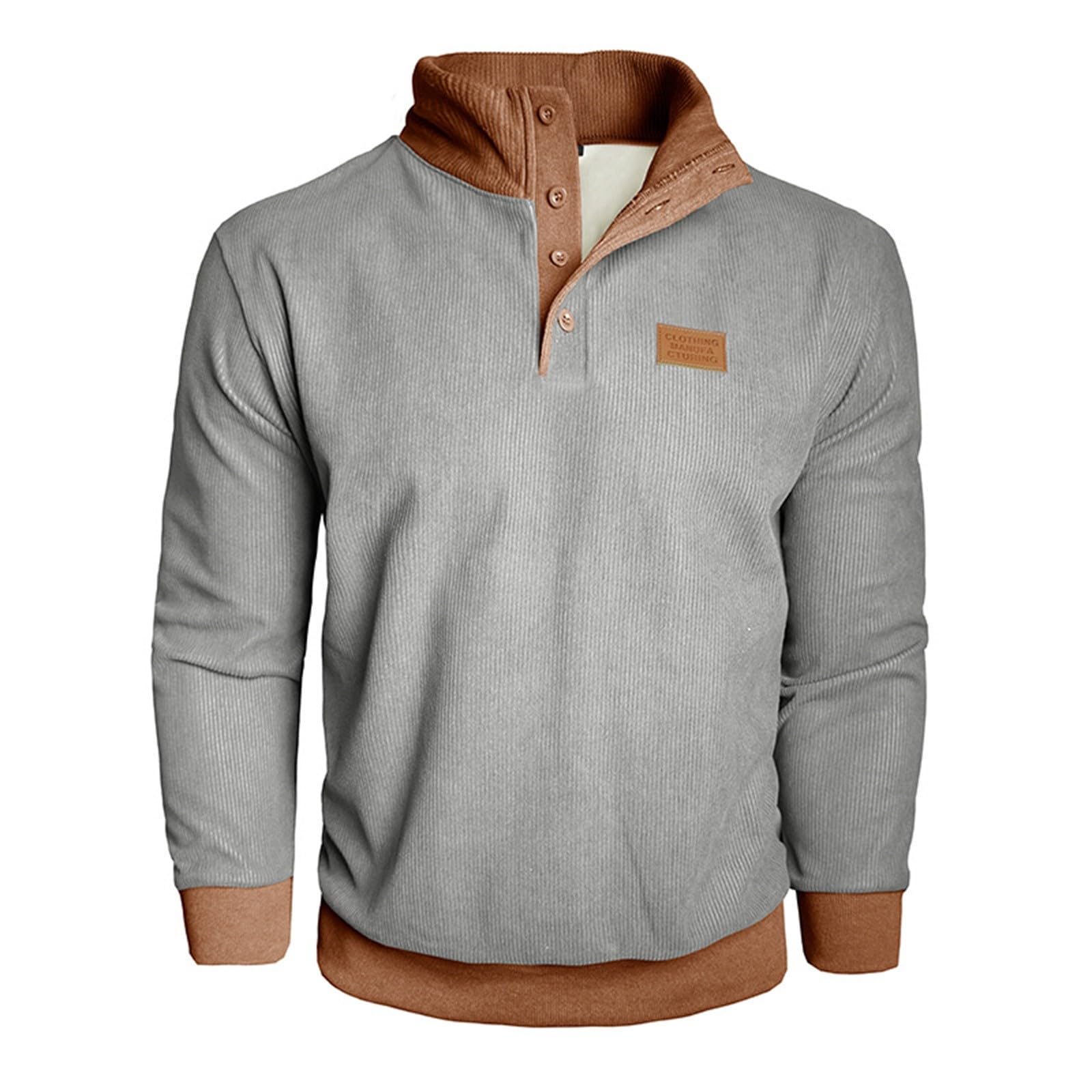 Sudaderas Hombres con Capucha Sudadera Informal De Cuello Alto, Manga Larga E Invierno para Hombre, Forro Y Sin Partido A Camisa Mangas Proteccion Solar El Sol Chandal Hombre Completo