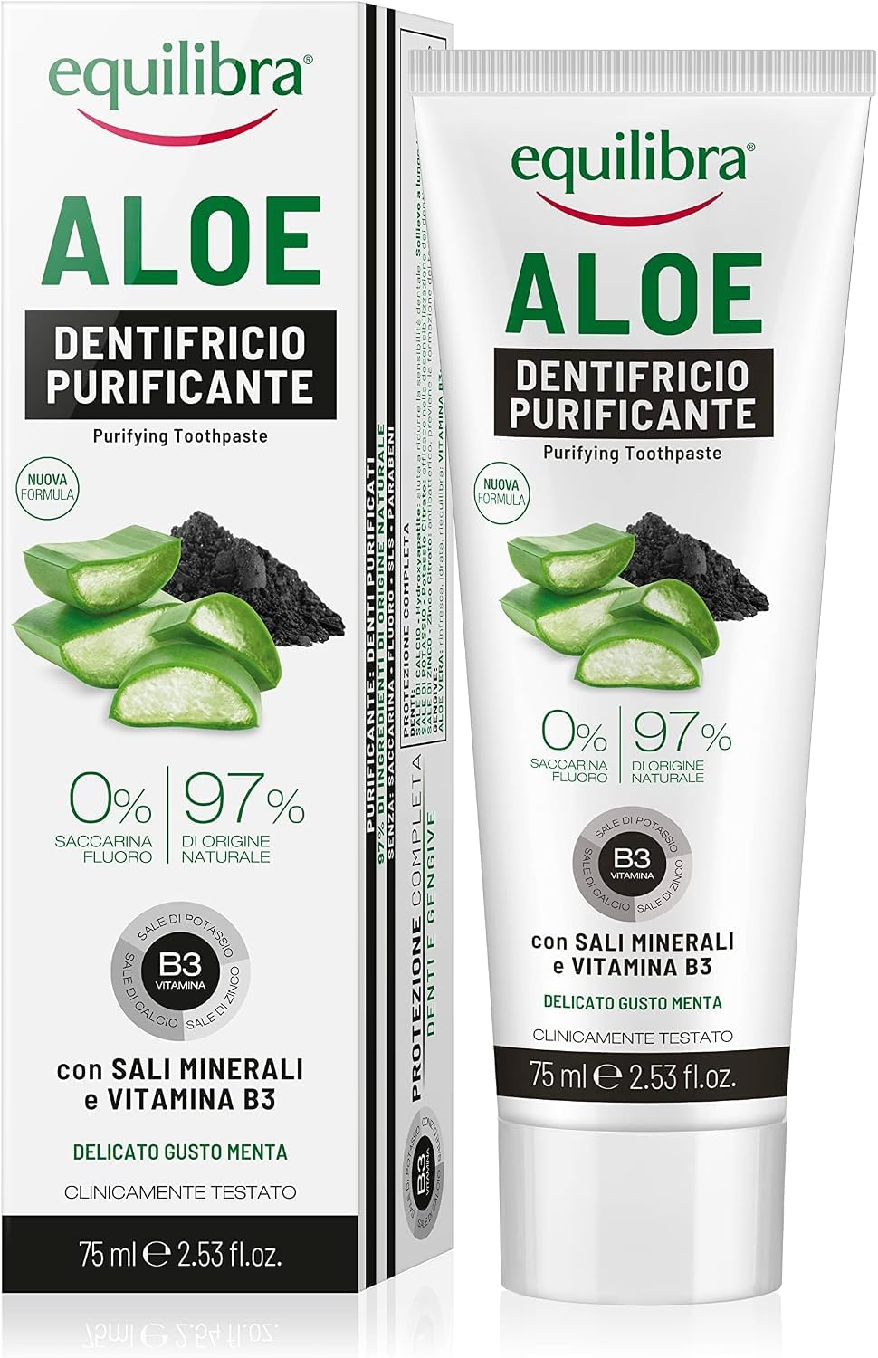 EQUILIBRA CARBO PURIF Gel Paste 75 ml
