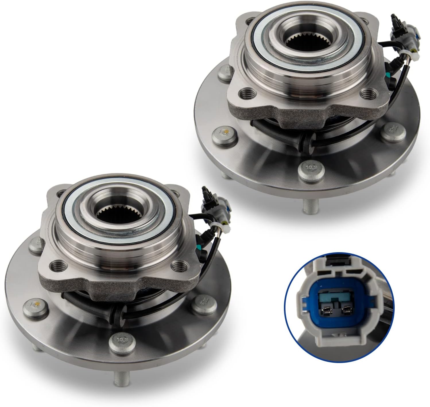 KAX 541004 Rear Wheel Bearing hub Assembly Compatible with Infiniti QX56 2004-2010,6 Lugs Wheel Bearings w/ABS,2PCS - Image 4