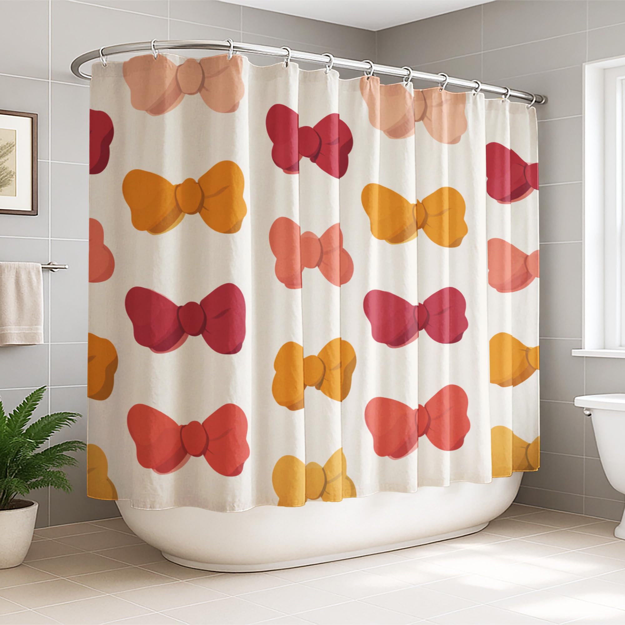 Rideau de douche extra large en toile haut de gamme 274 x 183 cm pour décoration