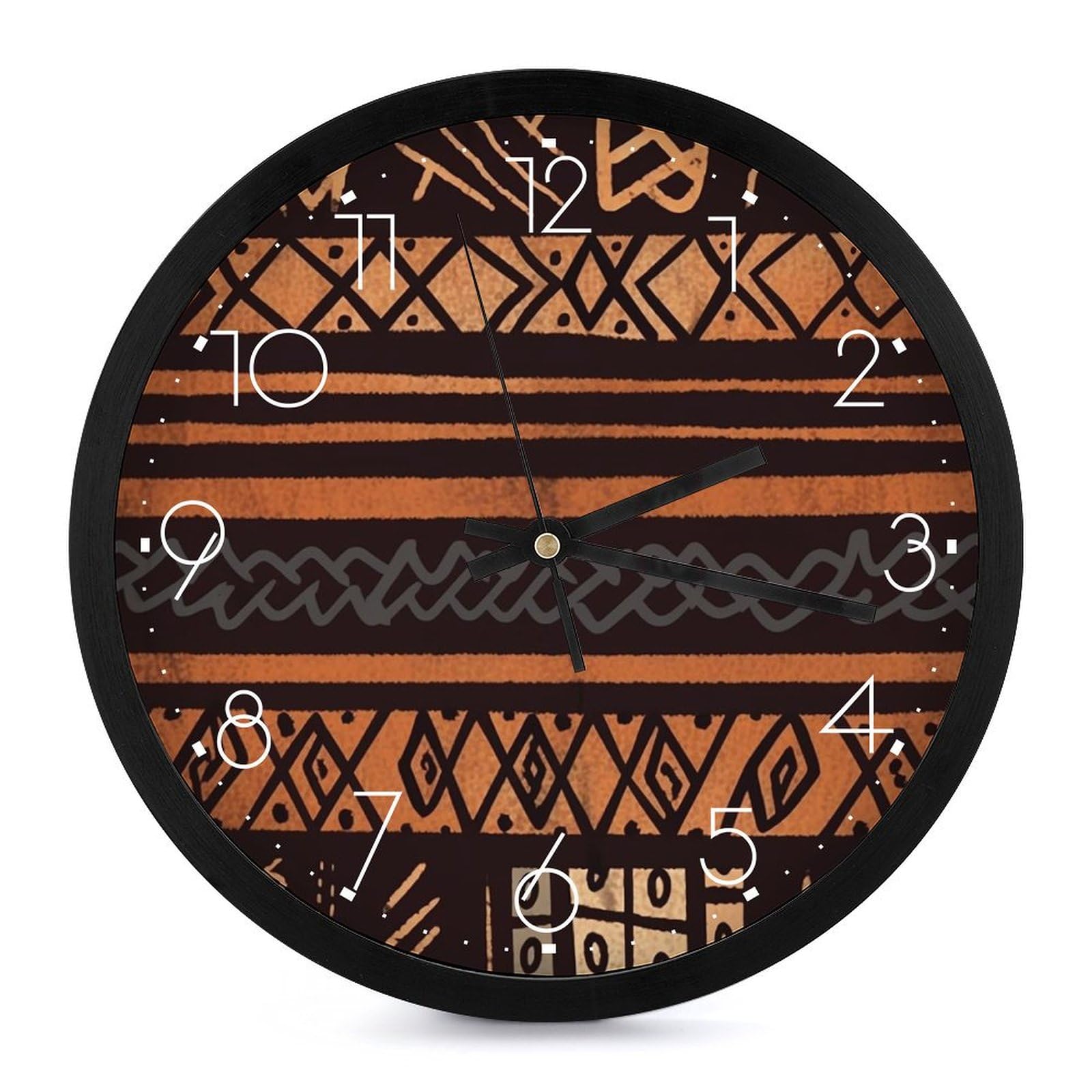 Petite horloge numérique de cuisine horloge ronde pour salon et bureau