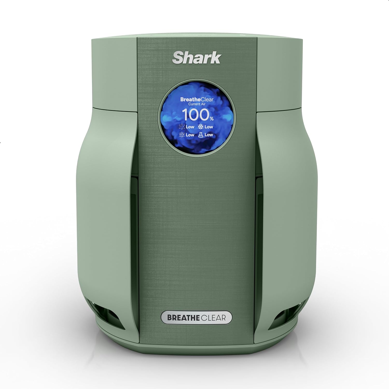 Shark BreatheClear, Smart Air Purifier, Living Room, Bedroom, Kitchen, Motion Sensing, HEPA-Exceeding In All Modes, No Filter Changes up to 6 Years, Dove, HP162 (2026)