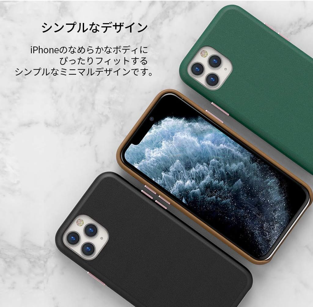 Araree aree AR16923i65R iPhone 11 Pro Max Case, PELLIS Black, 6.5-Inch iPhone Back Cover, Japanese Authorized Dealer