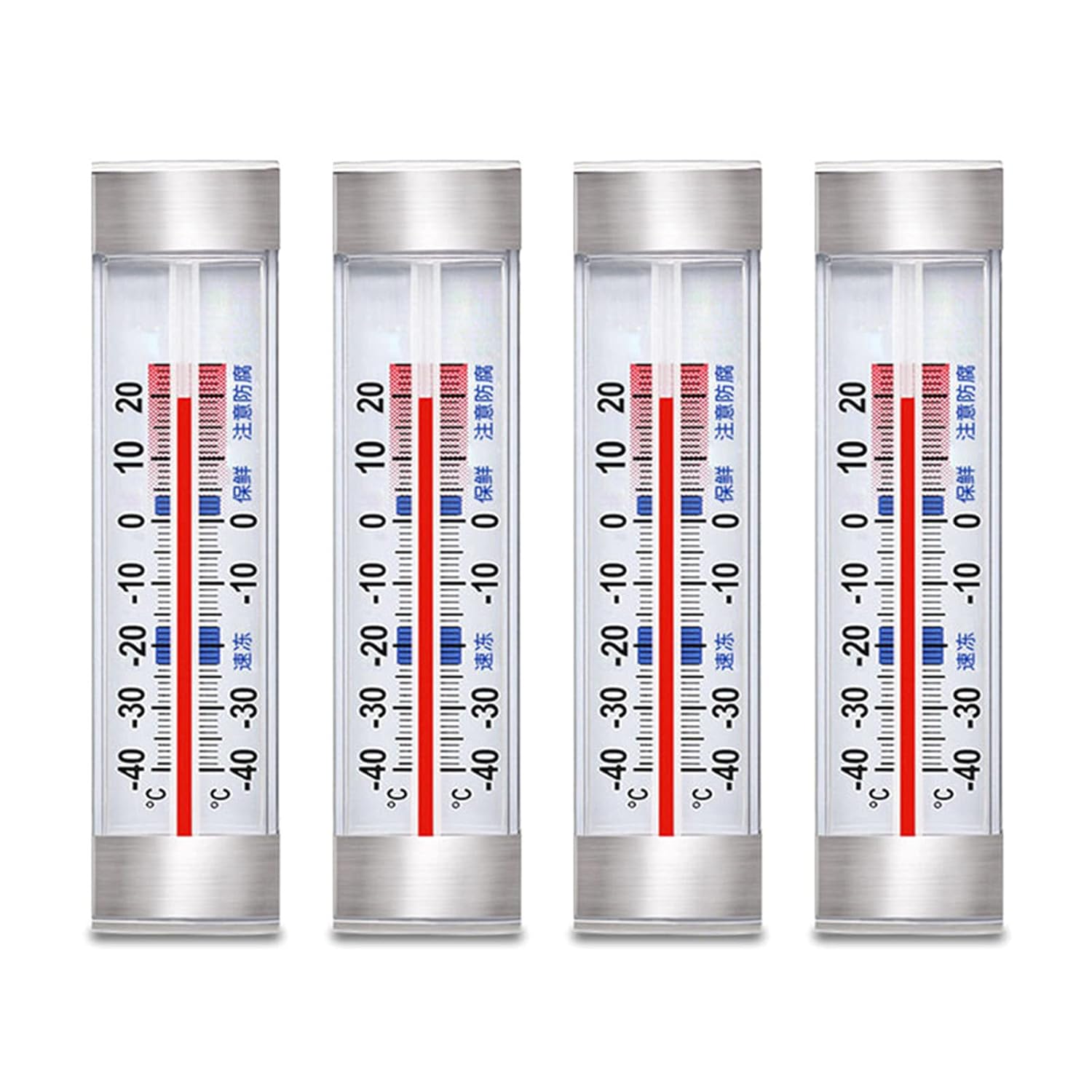 Refrigerator Thermometer Set of 4, Freezer, Home Kitchen