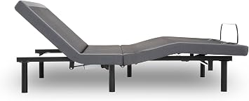 iDealBed Custom Comfort Adjustable Bed Base, Wireless, Massage, USB Charge Ports, Zero-Gravity, Memory Presets, Twin, X-Large