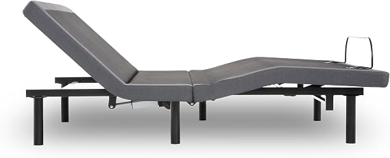 iDealBed Custom Comfort Adjustable Bed Base, Wireless, Massage, USB Charge Ports, Zero-Gravity, Memory Presets, Twin, X-Large