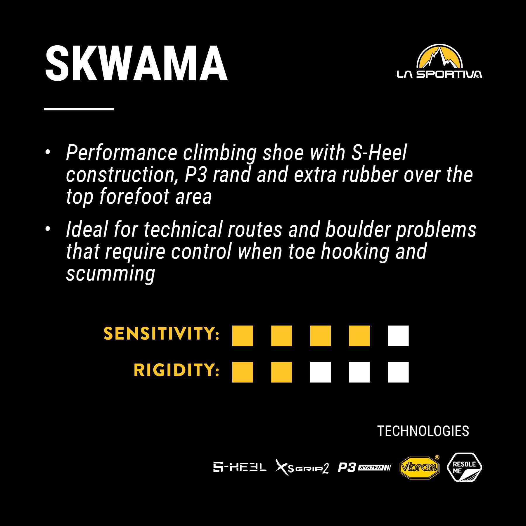 LA SPORTIVA Skwama - Chaussons Escalade Homme