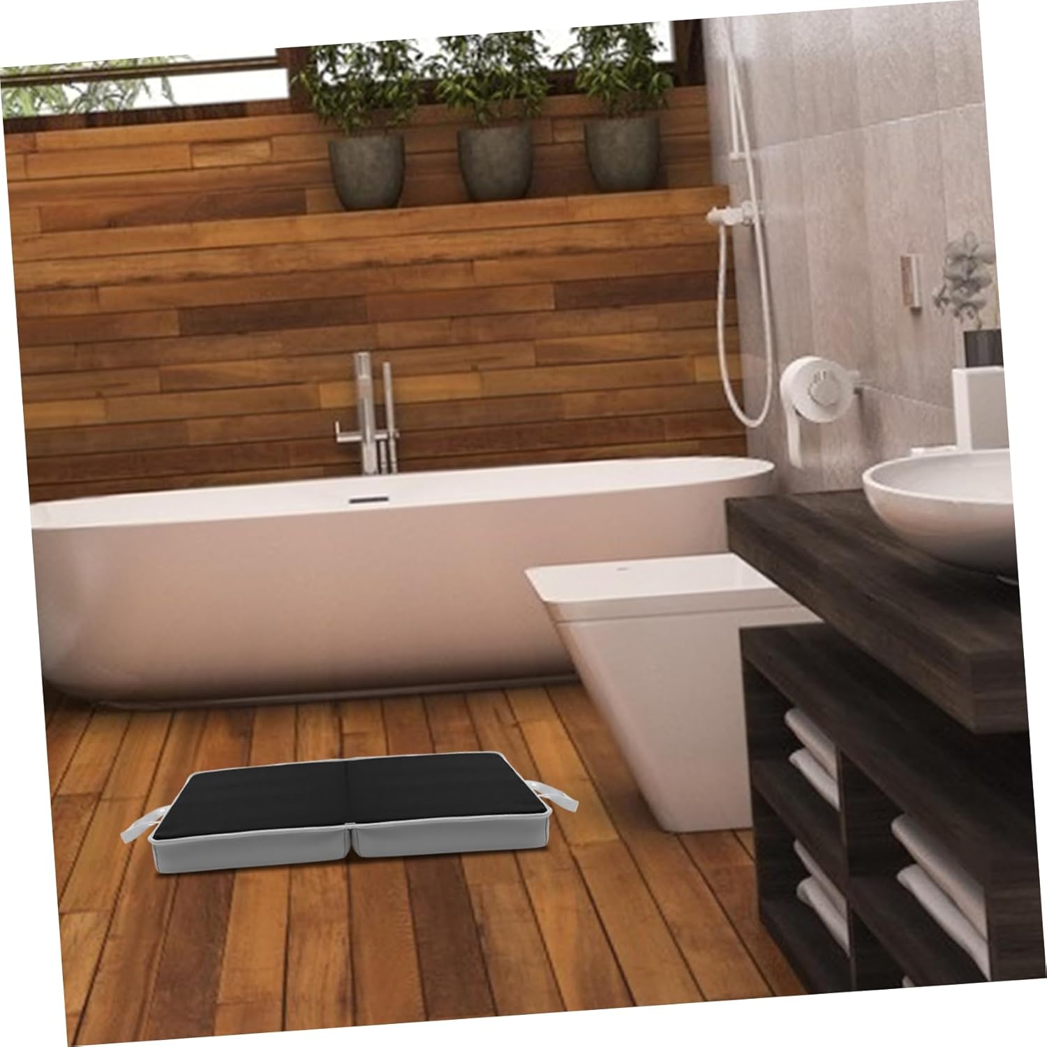 Foldable Kneeling Mat Exercise Gym Mats Yoga Mat Thick Pad Yoga Pants Brace Yoga Blocks Blanket Rack