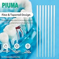 Vista 3 de 200 puntos de papel absorbente Piuma de grado dental #45 de VASTMED Tapper para endodoncia endodóntica dental estéril