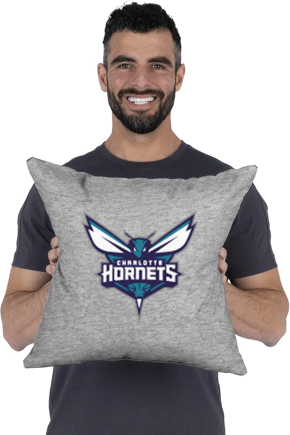 Northwest NBA Charlotte Hornets, Primary, Sweatshirt Pillow, 16 Inches