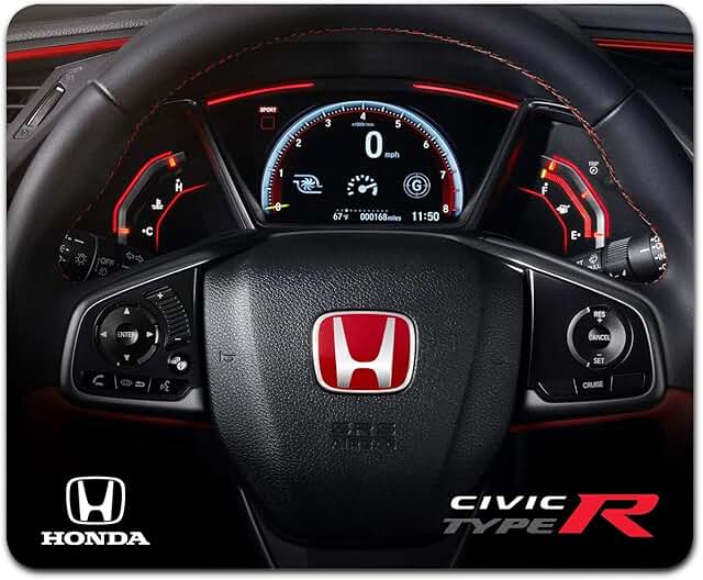 Honda Civic Steering Wheel Emblem
