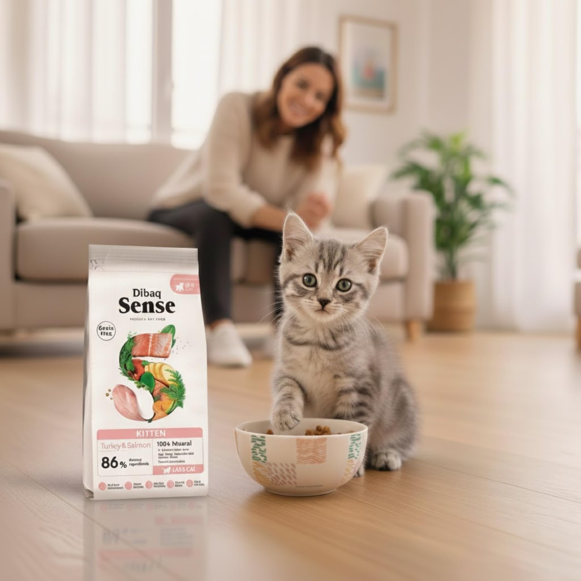 Dibaq Sense Grain Free Gatito, 6 kg