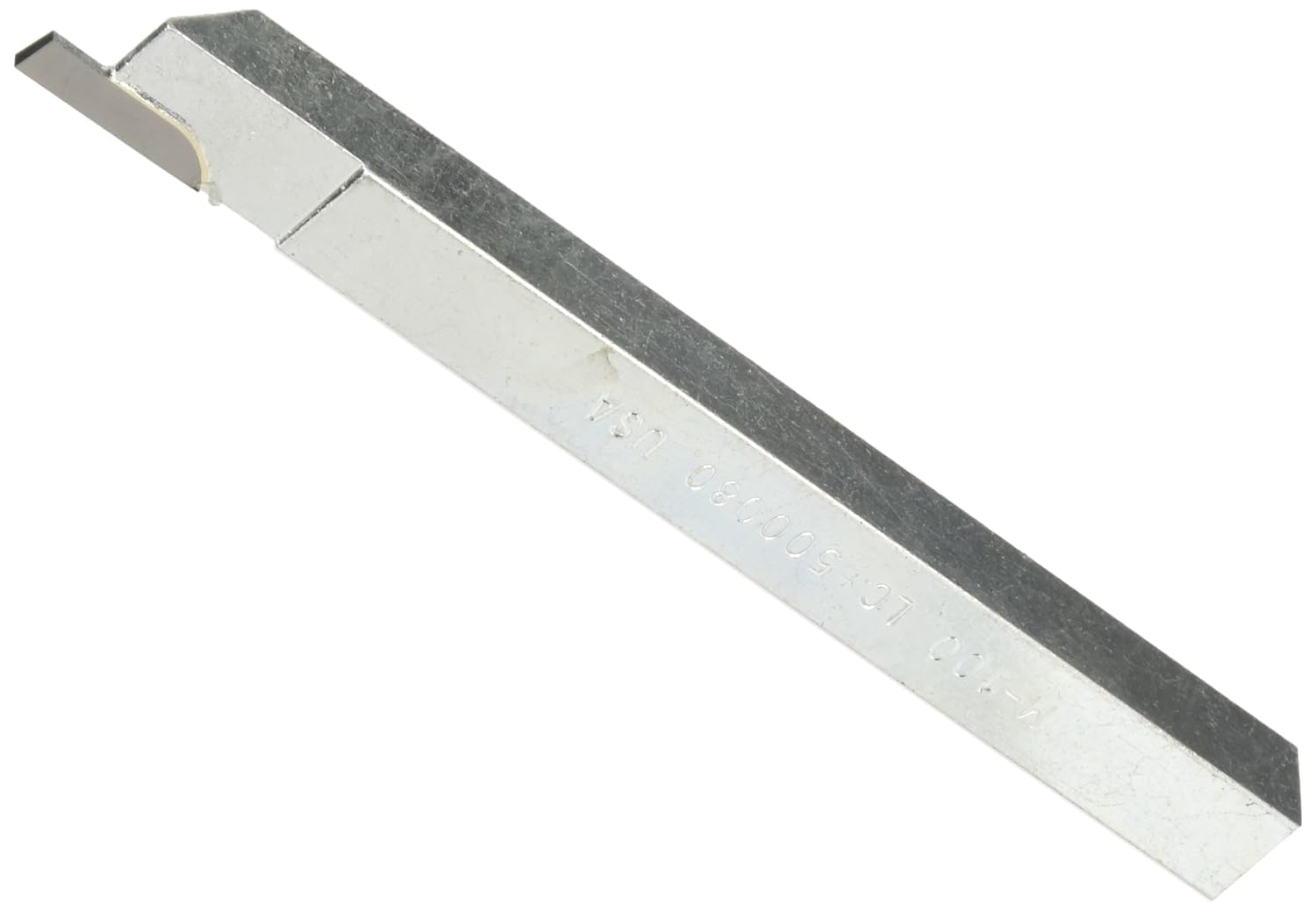 Micro 100 LC-500080 Screw Machine Tool - Cut Off - Brazed, .080" Width, .240" Proj, 1/2" Square Shank, 6" OAL, Uncoated