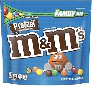M&M'S Pretzel Chocolate Candies, 15.4 oz