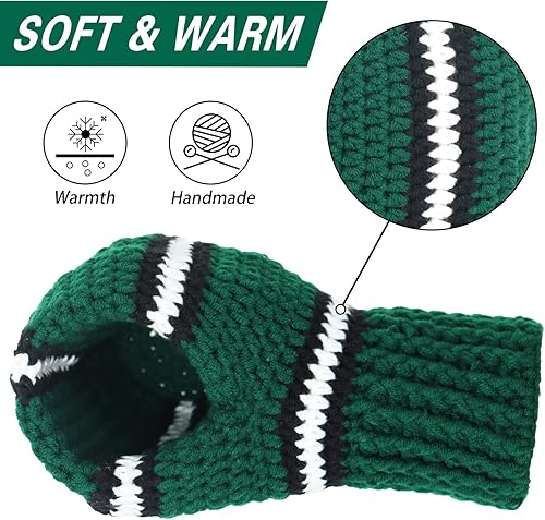 Miniatura 2 de FunisFun Guantes de cerveza manoplas de bebida cosidas de punto para regalo de broma de elefante blanco