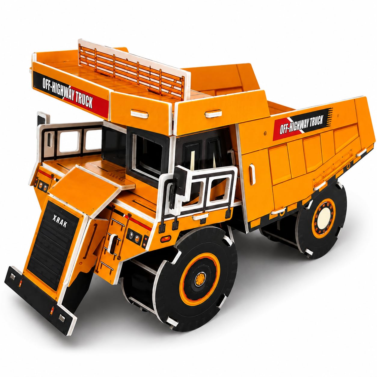3D Dumper Truck Puzzle Model Kit for Kids - Build Your Own Construction Truck Toy - No Glue Needed - Educational 3D Puzzle Gift for Boys Girls Kids Adults For Him