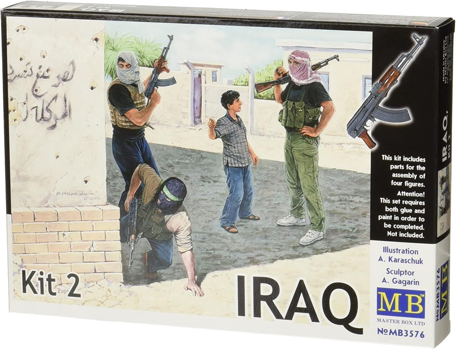Amazon | マスターボックス 1/35 中東武装民間人 AK47ライフル