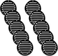 Vista 16 de Vent Systems Cubierta de ventilación blanca Soffit de 4 pulgadas, rejilla de ventilación redonda, cubierta de parrilla, pantalla de insectos