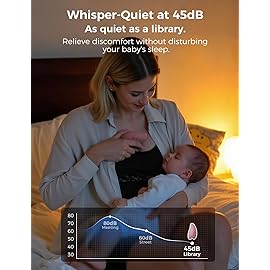 Momcozy Warming Lactation Massager Pro, 8 Vibration Modes & 4 Heating Levels, Longer-Lasting & 100s Rapid Warming Breast Massager, Quick Charging, Improves Milk Flow & Relieves Breast Engorgement