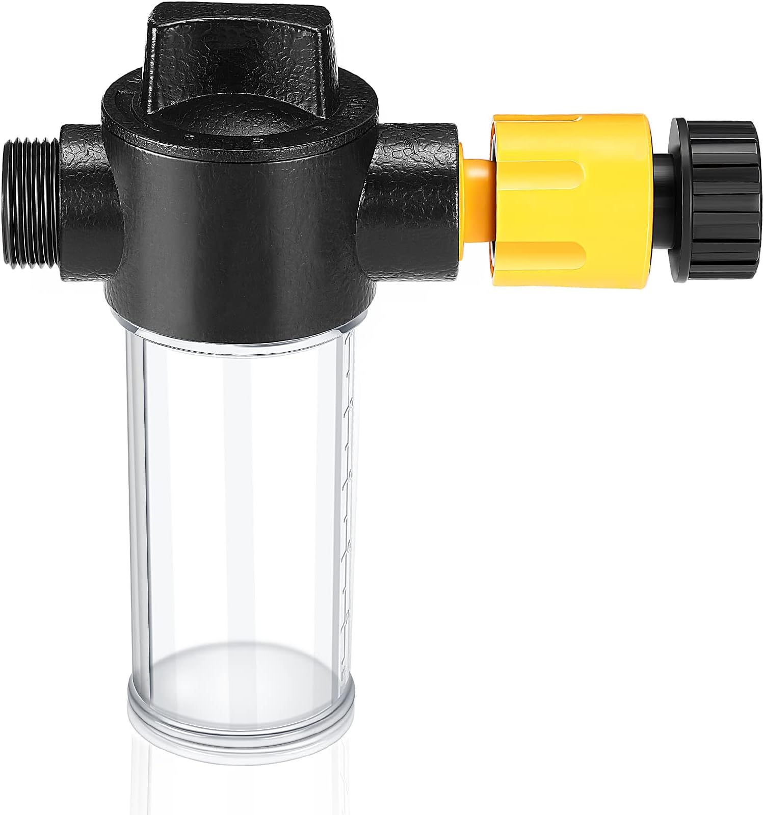 Boat Engine Flush Mixer Liquid Flow Valve for Salt Remover Solution Ideal to Flush Outboard and Inboard Engines Connects with Garden Hose, Spray Nozzle, Engine Flusher