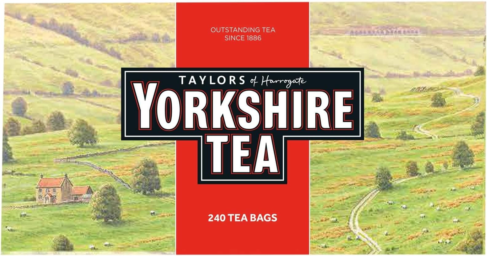 Yorkshire Tea Compatible, 240 Teabags 750g