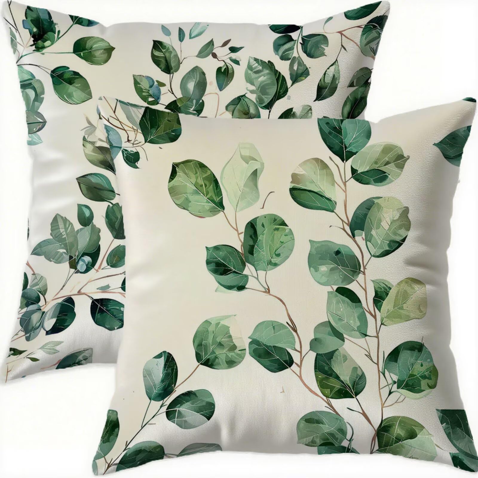 Housse coussin 80x80 cm lot de 2 taie oreiller velours