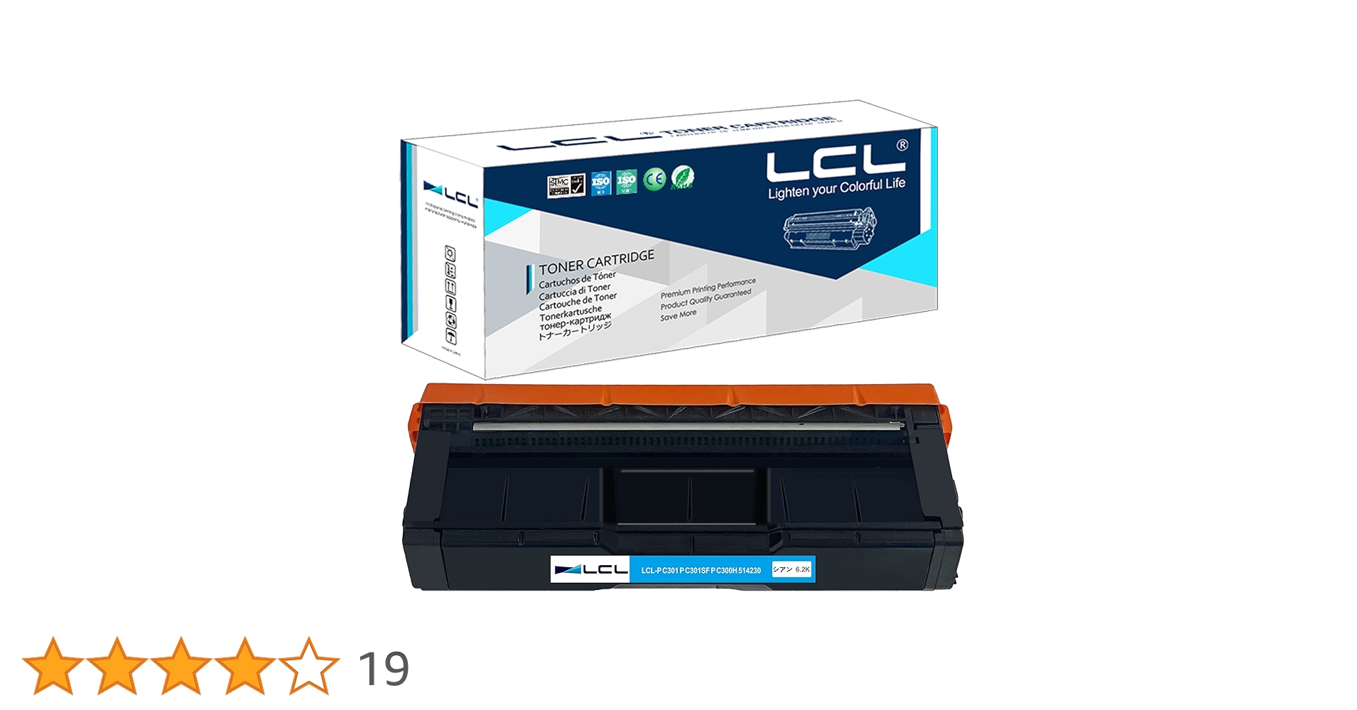RICOH リコー トナー 1本 未開封 Amazon | LCL RICOH用 リコー用 P C301 P C301SF P C300H PC300H