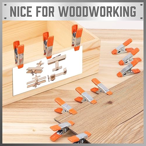 Miniatura 29 de HORUSDY - Pinzas con resorte de 6 pulgadas, juego de 27 piezas