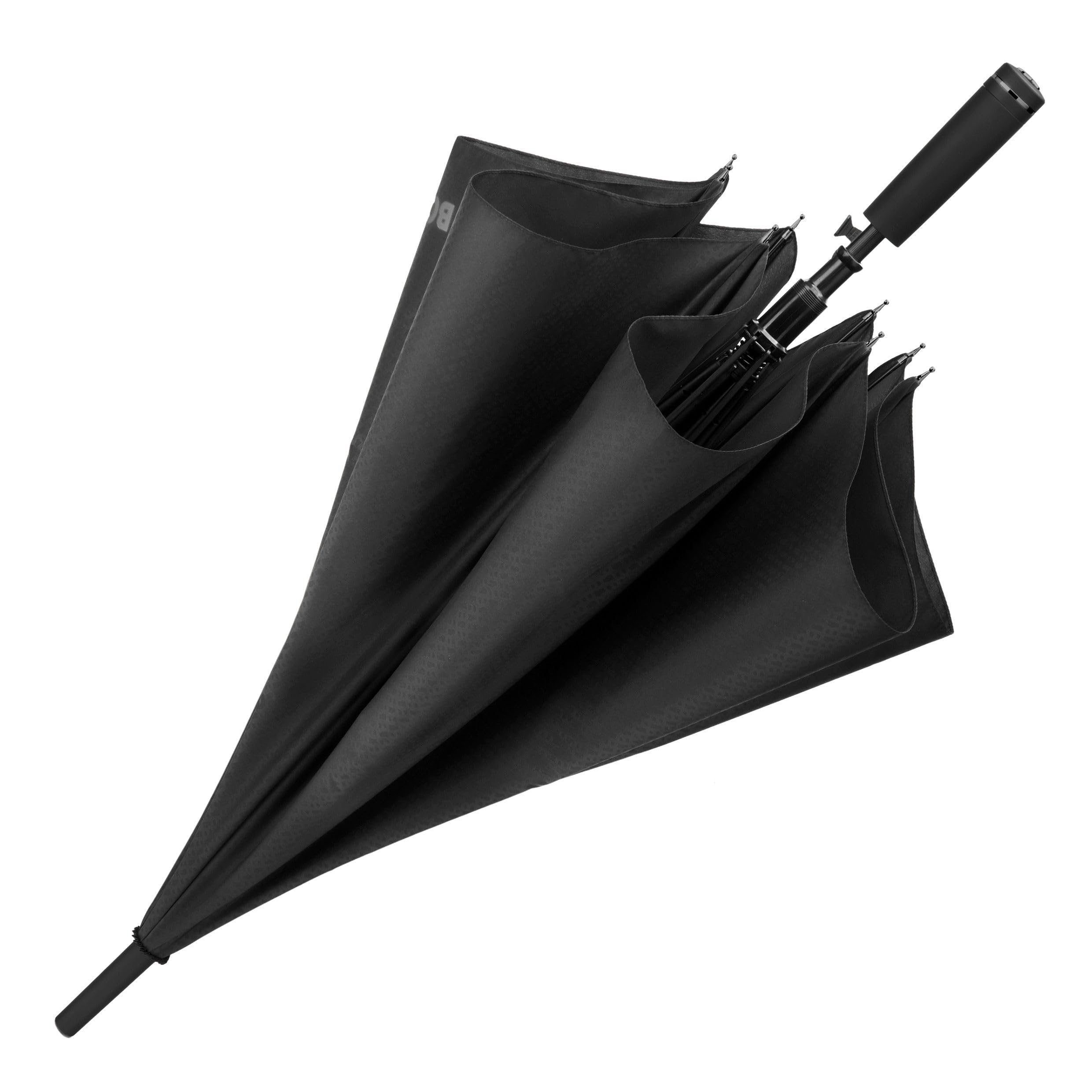 HUGO BOSS Parasol Double B Czarny