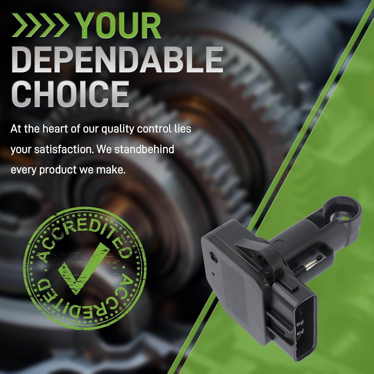 MAF Sensor 22204-22010 Mass Air Flow Sensor - Compatible with Toyota Camry 02-06, Corolla 03-08, Lexus 99-03, Scion xA 04-05