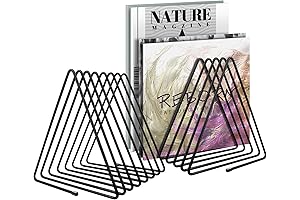 Double Decker Record Rack for Albums, Accommodating 28 Records