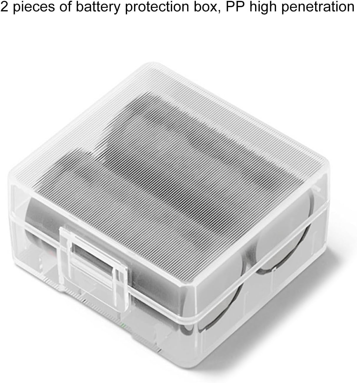 QMQJIA Durability18350 Battery Case Portable Hard Holder Storage Box for 18350 Battery Outdoor Use
