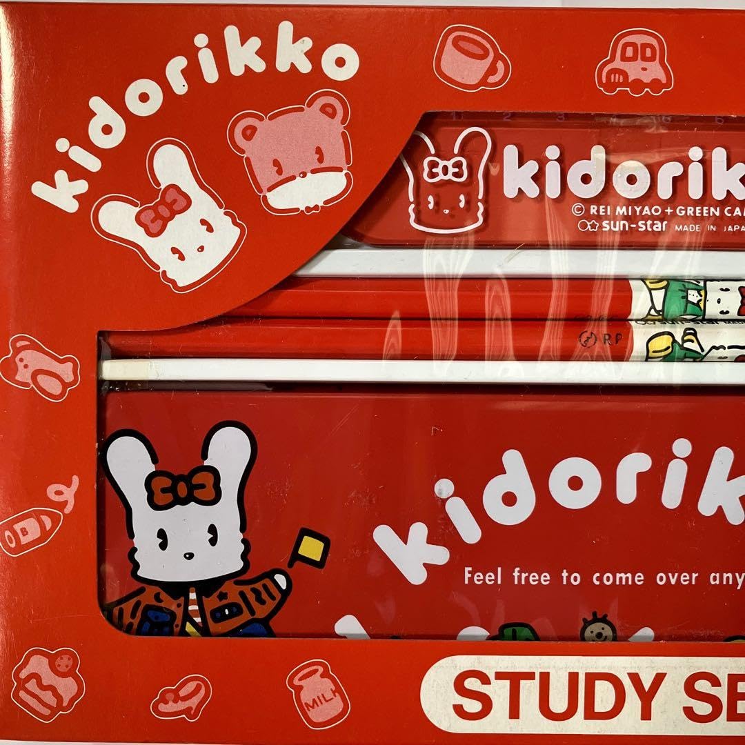 昭和レトロ　文具セット Amazon.co.jp: きどりっこ 箱入り文具セット ペンケース＆定規＆鉛筆