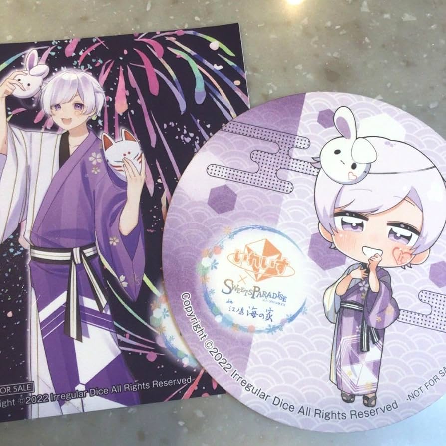 いれいす パセラリゾーツコラボ コースター 初兎 Ireisu - Coaster - SWEETS PARADISE Limited (初兎(等身