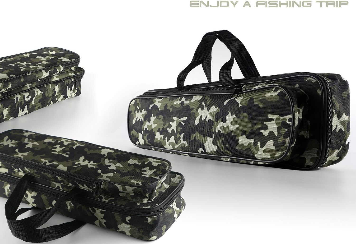 NewBEP Kit completo di canna telescopica con mulinelli, canne 1,3 m e 1,6 m, mulinelli da spinning, ami, borsa, kit per bambini e principianti