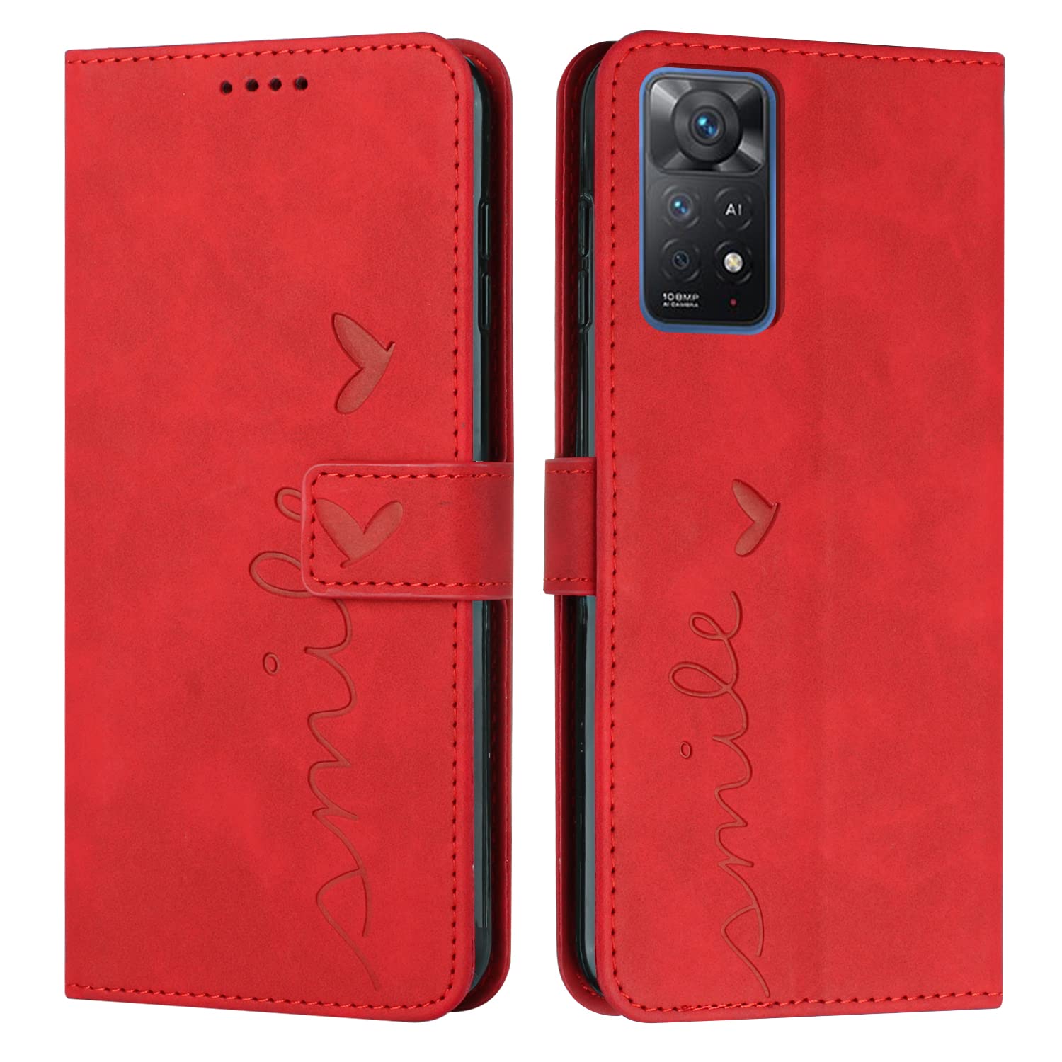 HAOFUGUI Custodia Portafoglio per Redmi Note 11 Pro 4G / Note 11 Pro 5G, con Scomparti per Carte Tasca con Cerniera Chiusura Magnetica e Tracolla, Cover in Pelle PU Antishock-Nero HAOFUGUI Custodia Portafoglio per Redmi Note 11 Pro 4G / Note 11 Pro 5G, con Scomparti per Carte Tasca con Cerniera Chiusura Magnetica e Tracolla, Cover in Pelle PU Antishock-Nero