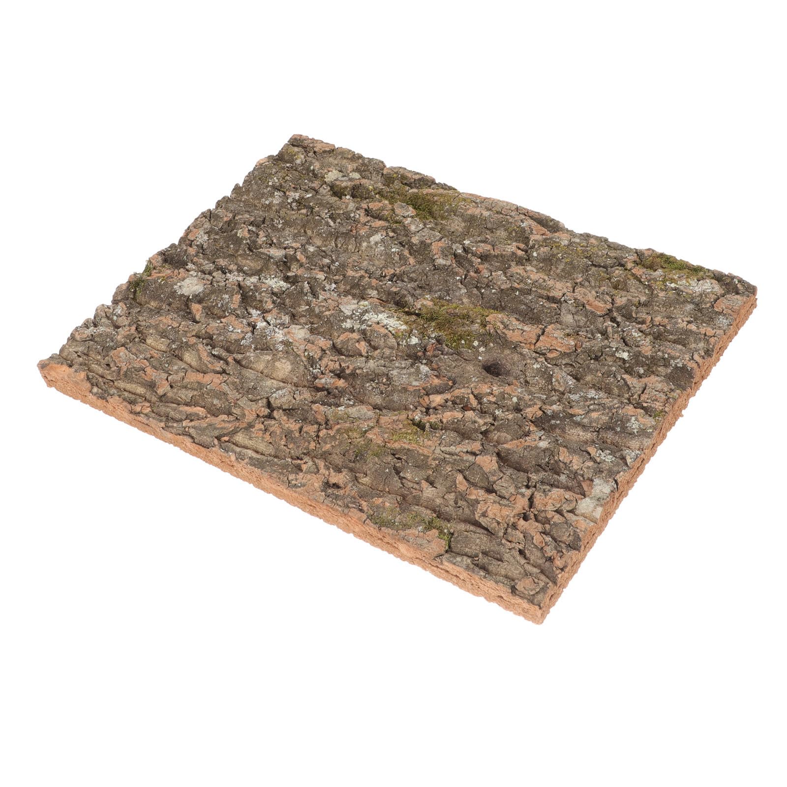 SUPVOX Decorazione Terrario Rettili Corteccia Sughero Naturale, Piattaforma per Rettili Sicura per Arrampicata, per Abbellire Ambienti Lucertole e Animali Domestici