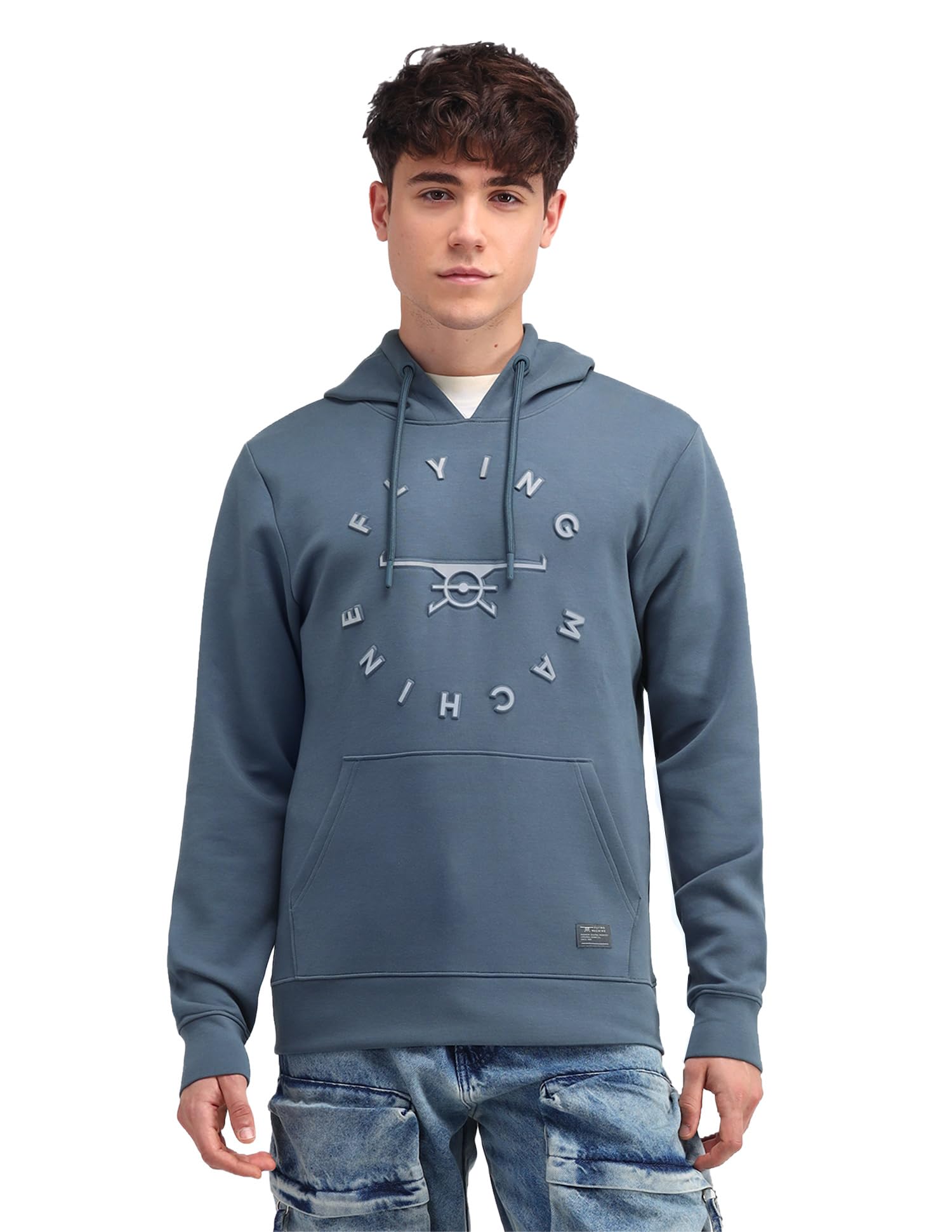 flying machine Men's Regular Fit Sweatshirt| Printed-picture-38